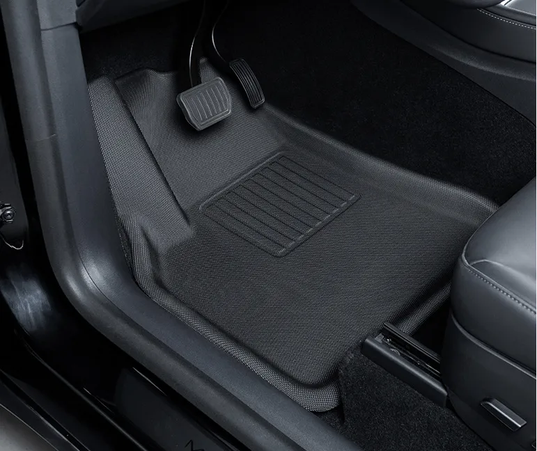 Premium All Weather Anti-Slip Waterproof Floor Liners Car Interior Accessories 3Pieces/Set Tesla Floor Mats for Tesla Model 3