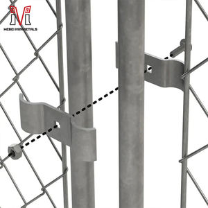 Galvanisé Bon marché 10x10x6 Maillon de chaîne extérieur très résistant Grand chenil pour chien Panneau de maison <span class=keywords><strong>Cage</strong></span> métallique - Product Image 3