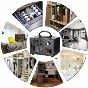 Generador de Ozono Eléctrico Portátil de 220V/110V con Temporizador, Ozonizador de 60G para Automóvil, Purificador de Aire - Product Image 5