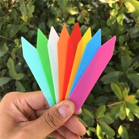 100 pièces étanche PVC plante marqueur multicolore 4 \ "jardin signe étiquette adhésive Durable sac étiquette pour plantes