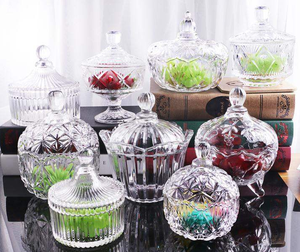 <span class=keywords><strong>Bougeoir</strong></span> de luxe en verre avec couvercle, 1 pièce, saucière en verre pour Restaurant, fête de mariage, Spa, maison, anniversaire et festivals - Product Image 6