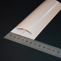 15X10 40X20 50X50 PVC goulotte bonne qualité autocollant PVC plastique ignifuge PVC adhésif Arc sol câble goulotte conduit