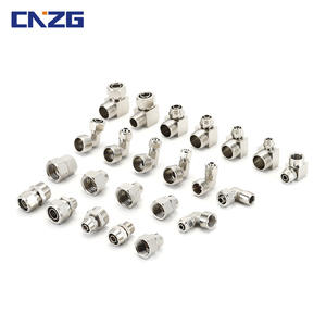 <b>Quick</b>-Connect Nickel-Plated Copper Fitting External PL6-02 Elbow Internal Thread <b>Quick</b> <b>Connector</b> PC Model Pneumatic Parts - Product Image 4