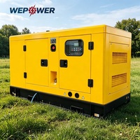 Fabrikpreis Leiser Dieselgenerator 20kVA 30kW 30kVA 40kVA 50kVA 100kVA 120kVA 220V 50/60Hz AC Einphasig Dreiphasig mit Autostart