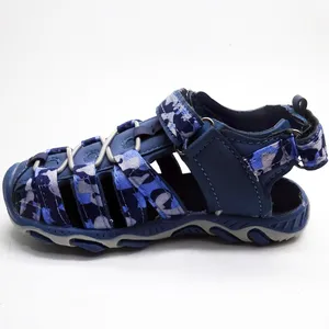 En çok satanlar çocuklar kauçuk taban anti kayma çocuk su ayakkabısı yaz moda SportsToes erkek açık plaj sandaletleri