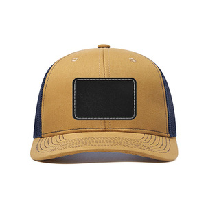 Personalizado de alta calidad de 6 paneles de algodón clásico bajo Moq Heather Grey bordado parche Logo malla gorra de camionero sombrero para la venta - Product Image 3