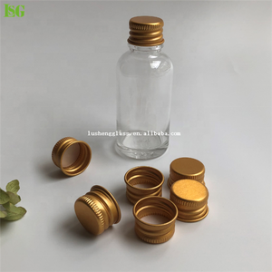 20Ml 30Ml Xanh Hổ Phách Xanh Rõ Ràng Frosted Glass Tinh Dầu Chai Với Vàng Bạc Nhôm Kim Loại Vít Cap Customized - Product Image 4