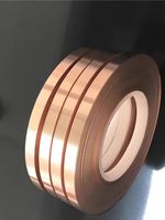 Bande de cuivre pur C11000 C10200 0,5 mm * 300 mm pour connecteurs électriques et bobinages de transformateurs
