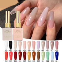 Vernis Gel UV KUDAN 15ml Bouchon Doré 24 Couleurs en Stock Séchage Rapide Brillant Longue Durée Soak Off Gel Ongles OEM ODM Vente en Gros Salon