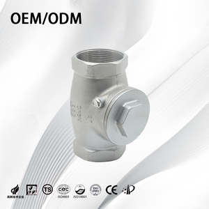 SS304/SS316L工业流量控制单向弹簧加载止回阀，带内螺纹 - Product Image 1