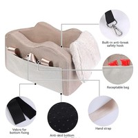 Meilleure vente : Siège auto rehausseur pour chien, lit de transport extérieur tendance, compatible avec les accoudoirs, capacité 4 kg, en polyester, pour animaux de compagnie