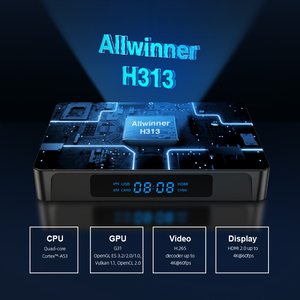 X96Q Allwener H313 TV 박스 안드로이드 10.0 2GB 16GB 4K 듀얼 와이파이 셋톱 박스 (<span class=keywords><strong>OTA</strong></span> 업데이트 포함) - Product Image 2