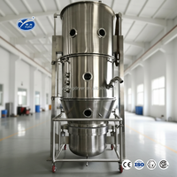 Secador de Lecho Fluido de Alta Calidad Serie FL, Material Filtrante Antiestático, Secador Vertical de Lecho Fluido, Secado de Gránulos por Lecho Fluido