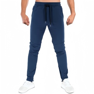 OEM Customize Sports Nylon Stylish <b>Slim</b> Straight Casual Mid Waist Athletic Workout Comfortable <b>Joggers</b> for Men - Product Image 2