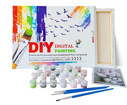 Benutzer definierte Drops hipping Adult Painting nach Zahlen Geschenk für Kinder und Erwachsene, entworfen für New Painter Training