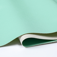 Cuir synthétique PVC gaufré à motif de litchi, prix de gros moins cher en Chine, cuir végétalien, simili cuir pour sacs