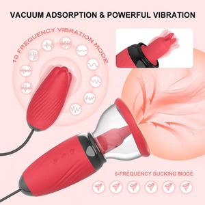 G Spot Vibrator Fitness Massager Licking Tongue Fast Orgasmic Clitoral <strong>Strong</strong> Sucking Vibrator <strong>Masturbator</strong> - Product Image 5