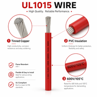 Großhandel Industrie-Kupferkabel RV-Kabel 2,5mm2 4mm2 6mm2 10mm2 16mm2, Flexibles PVC-Ummanteltes Computerkabel UL1015 Draht