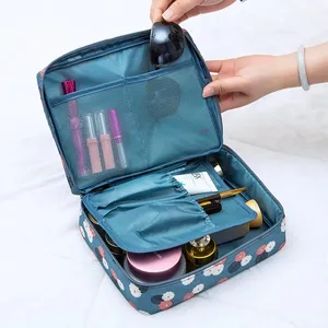 Waterproof Women Makeup bag Cosmetic bag Case Dot Beauty Case Make Up Purse Organizer Storage Travel Wash Pouch