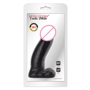 黒のディルド アナルプラグ 大きな結び目 ソフトPVC 強力な吸盤 女性用Gスポット 大人のおもちゃ - Product Image 6