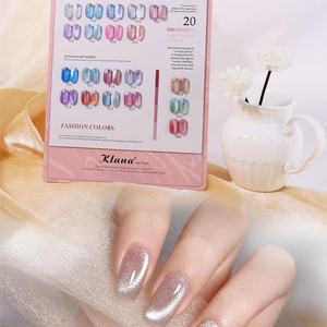 New Arrival 20 Colors Design Reflective Diamond Cat Eye Gel 5D 9D Crystal Cat Eye Gel <b>Nail</b> Polish - Product Image 5
