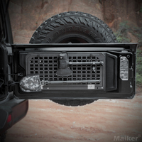 Maiker-panneau d'extension arrière multifonctionnel pour Jeep Wrangler JK/JL, accessoires d'extérieur