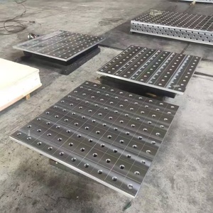 Mesa de Soldadura 2D de <span class=keywords><strong>Hierro</strong></span> <span class=keywords><strong>Fundido</strong></span>/Acero Q355, Plegable, de Alta Dureza, Venta Directa de Fábrica en China - Product Image 4