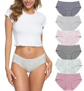 Cotton Bikini Women's Breathable Panties Seamless Comfort Underwear