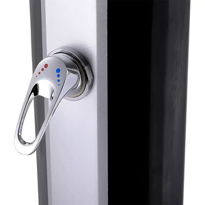 <span class=keywords><strong>Ducha</strong></span> Exterior para Jardín con Calentador <span class=keywords><strong>Solar</strong></span> de Estilo Europeo KANGRUN 2023, Ahorro de Energía, 20L, Cuerpo de PVC Plateado - Product Image 3