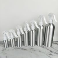 Flacons pulvérisateurs en aluminium rechargeables vides 100 ml, pulvérisateur à pompe, soins personnels, design compact et portable, atomiseur à fine brume, parfums