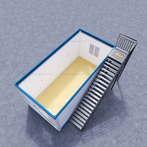 Personalizzabile mobile rapido montaggio prefabbricato casa Flat Pack contenitore casa con wc per il progetto - Product Image 4