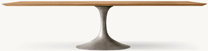 Aero Rectangular Dining <b>Table</b> RH Style Solid Wood Dining <b>Table</b> - Modern Indoor Furniture for Kitchen & Living Room - Product Image 6