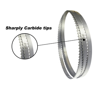 Lame de scie à ruban horizontale industrielle DH Factory de qualité supérieure pour le bois, OEM ODM, pour scie à ruban à utilisation humide en scierie - Product Image 3