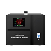 Stabilisateurs de tension automatiques SVC monophasés à haute efficacité, type servomoteur AC, de 1000 VA à 5000 VA