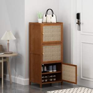 Multi Layer <b>Shoe</b> <b>Rack</b> Dustproof <b>Narrow</b> Space Saving Storage Cabinet For Entryway - Product Image 4