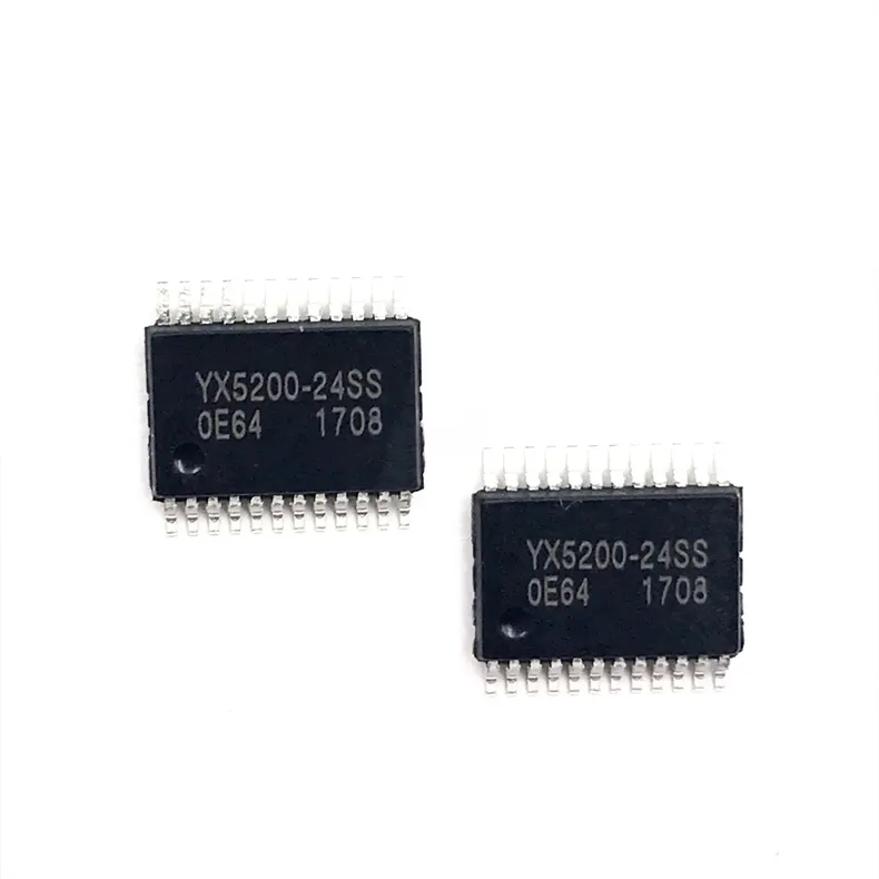 Novo e original mp3 programa usb flash drive sd chip ic YX5200-24SS yx5200