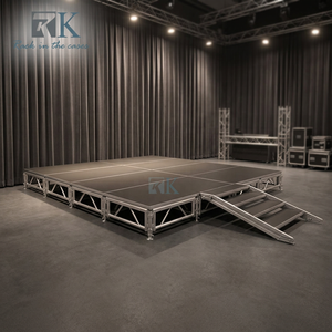 เวทีแสดงงานแบบพกพา ขนาด 1x2 เมตร ติดตั้งง่าย ทนทาน - Product Image 1