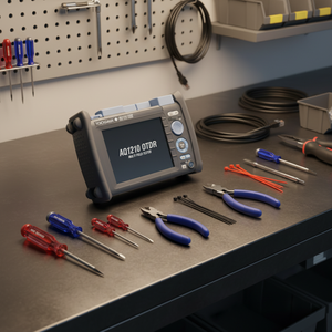 Reflectómetro Óptico de Dominio de Tiempo (<span class=keywords><strong>OTDR</strong></span>) <span class=keywords><strong>Yokogawa</strong></span> Original AQ1210 AQ1000 1310/1550nm Monomodo 37/35dB para Fibra Óptica - Product Image 2