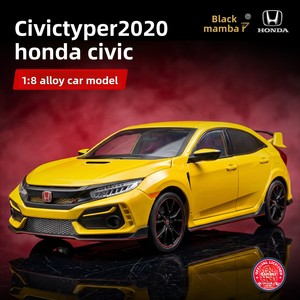 (En Caja) Modelo de Coche de Aleación a Escala 1:18, Civic Type R 2020, de Metal Fundido a Presión, Envío Directo Disponible - Product Image 4