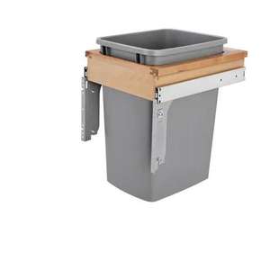 Contenedor de Basura de Cocina de Madera Contemporáneo con Cajón y Tapa de Fácil Instalación - Product Image 3