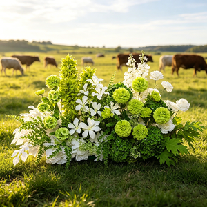 Arrangement floral <span class=keywords><strong>de</strong></span> mariage en roses artificielles en soie, style moderne, décorations luxueuses haut <span class=keywords><strong>de</strong></span> gamme pour toiles <span class=keywords><strong>de</strong></span> fond <span class=keywords><strong>de</strong></span> défilé et photographie - Product Image 3