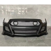 XLstyling Pièces automobiles de haute qualité Pare-chocs avant avec grille lumineuse pour Mustang GT500 15-17