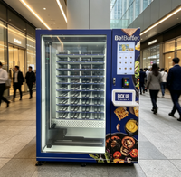 Distributeur de repas en libre-service, distributeur intelligent de nourriture, distributeur automatique de boîtes à lunch commerciales