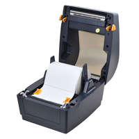 Impresora de Códigos de Barras de Escritorio Hongkai, Impresión Térmica 1D/2D, Multi-Clock, Certificación CE/EU, 203dpi, USB+LAN, Compatible con Papel de 80mm