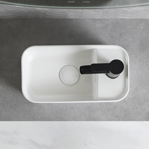 Vente d'usine Lavabo en céramique à poser Lavabo <span class=keywords><strong>pour</strong></span> enfants Lavabo miniature 360 mm <span class=keywords><strong>pour</strong></span> salle de bain d'enfants de maternelle <span class=keywords><strong>WC</strong></span> - Product Image 4