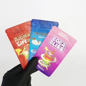 Bolsas de Regalo Sorpresa Personalizadas con Cierre Ziplock y Revestimiento de Aluminio, Empaque de Plástico Reutilizable a Prueba de Luz para Juguetes Sorpresa Navideños - Product Image 1