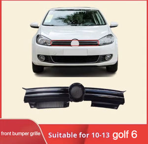 Phụ kiện xe hơi cao cấp golf 6 phía trước Bumper lưới tản nhiệt phía trước mặt Bar lưới thấp hơn lưới tản nhiệt sương mù Khung ánh sáng làm lệch hướng điều kiện mới - Product Image 6