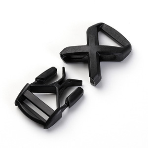 <b>Plastic</b> <b>Sliding</b> Buckle 20mm Inner Diameter Durable Adjustable For Bags Backpack Helmet Straps - Product Image 3