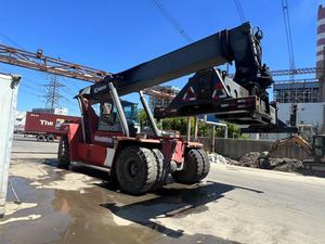 Apilador de contenedores Kalmar DRF450 usado importado, equipo de elevación de contenedores para puerto interior y patio de contenedores ferroviarios - Product Image 1