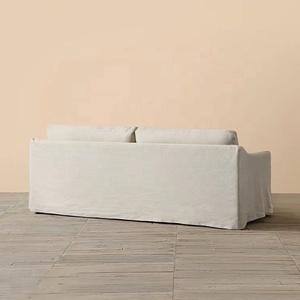 Sofá clásico de tela con plumas, mueble de sala de estar, producto en oferta - Product Image 3